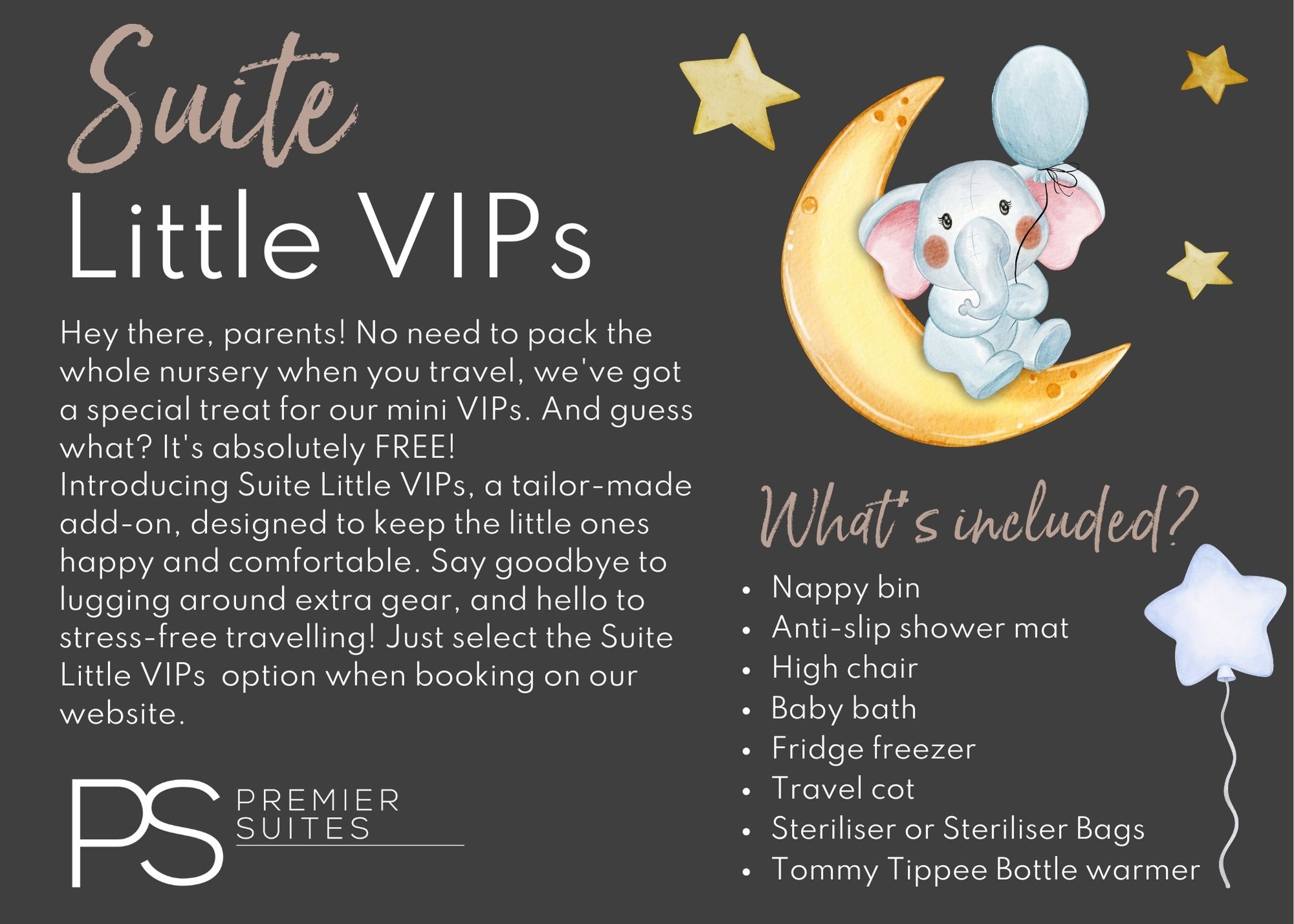 PREMIER SUITES Introduces ‘Suite Little VIPs’ – Tailored Comfort for Your Youngest Travel Companions